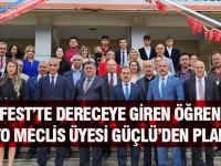 Güçlü'den TEKNOFESt'te dereceye girenlere hediye