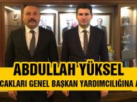 Abdullah Yüksel'e yeni görev