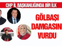 CHP İl Başkanlığı Listesinde Gölbaşı farkı