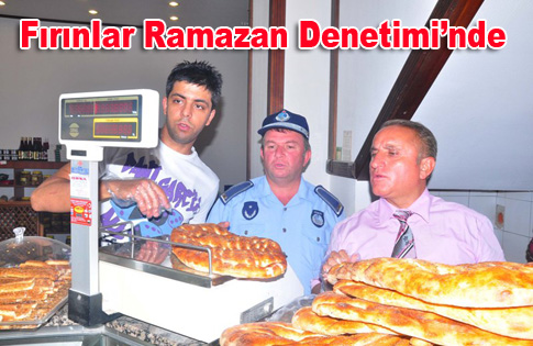Fırınlar Ramazan Denetiminde
