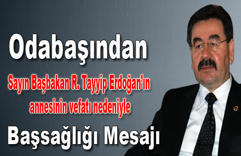 Odabaşıından Taziye Mesajı