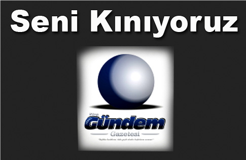 Kınıyoruz....