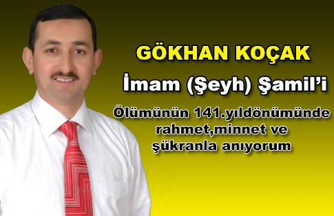 Gökhan Koçak İmam (Şeyh) Şamili Andı