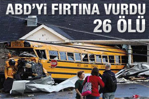 ABDde fırtına: 26 ölü