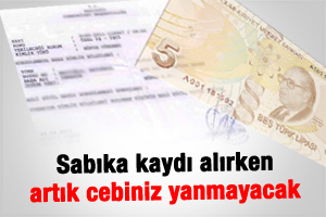 Sabıka kaydı artık ücretsiz