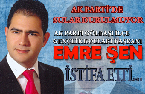 EMre Şen İstifa Etti