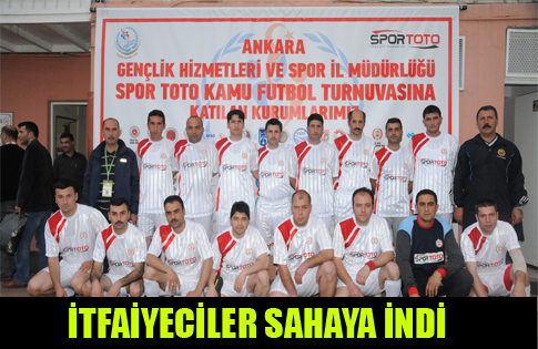 İTFAİYECİLER SAHAYA İNDİ