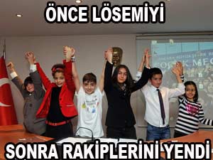 ÖNCE LÖSEMİYİ, SONRA RAKİPLERİNİ YENDİ
