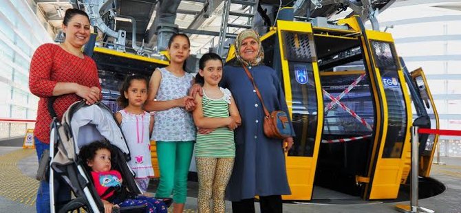 ANKARA'LILAR   TELEFERİĞİ ÇOK  SEVDİ…