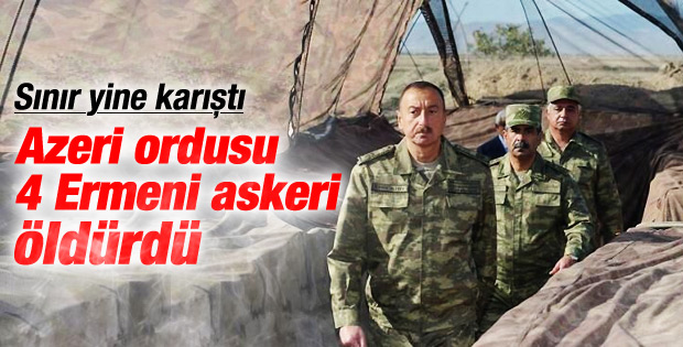 Ermenistan-Azerbaycan cephe hatttında gerginlik
