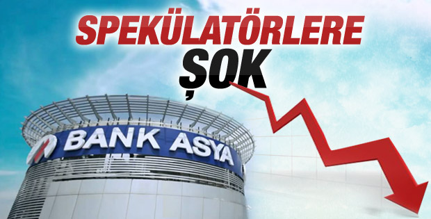 Bank Asya'nın hisseleri dibe vurdu
