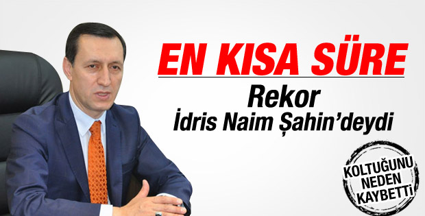 Emrullah İşler en kısa bakanlık yapan isim oldu