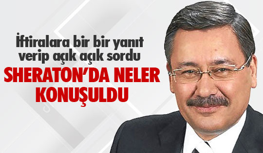 Gökçek iftiralara yanıt verdi