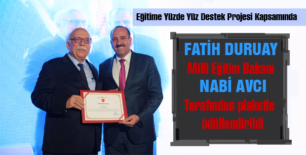 Eğitime DEstek Ödülü