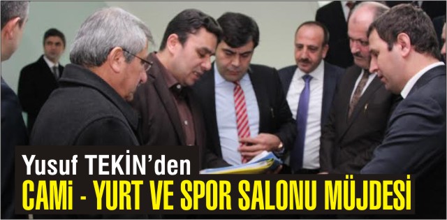 Yusuf Tekin'den Müjde