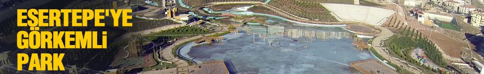 Esertepe'ye muhteşem park
