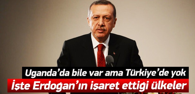 İşte Erdoğan'ın işaret ettiği o ülkeler