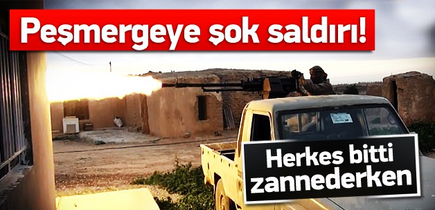 IŞİD'den Peşmerge'ye şok saldırı