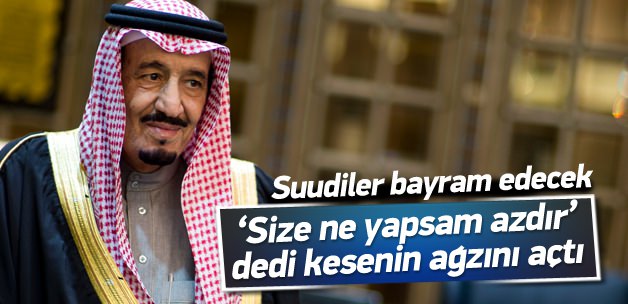 Yeni kralın ilk emri: 2 maaş ikramiye dağıtın