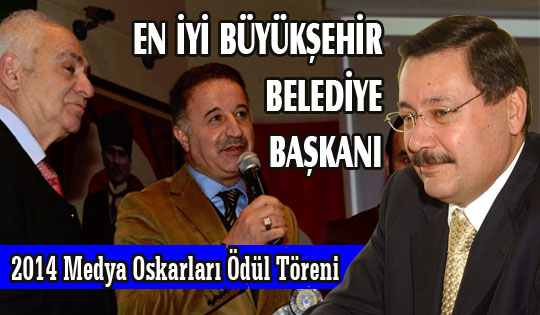 BAŞKAN GÖKÇEK’E BİR ÖDÜL DAHA…