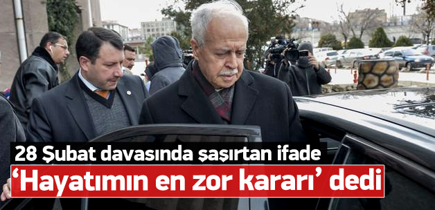 Şevket Kazan'dan şok ifade,'Şikayetçi değilim'