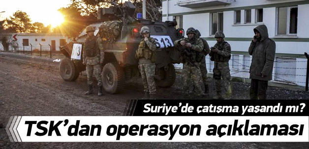 TSK'dan Şah Fırat Operasyonu açıklaması