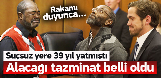 Suçsuz yere 39 yıl yatmıştı! İşte alacağı tazminat