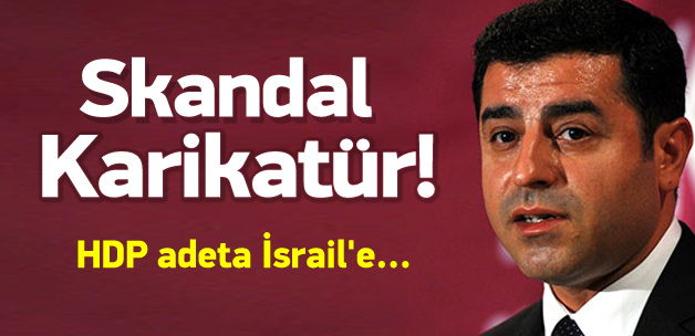 İsrail medyasından skandal karikatür!