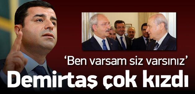 Demirtaş'tan Kılıçdaroğlu ve Bahçeli'ye tepki