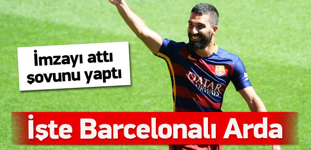 Tarihi gün! Arda resmen Barcelona'da