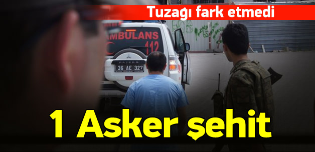 Kars'ta mayına basan asker şehit oldu