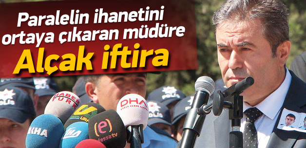 Cemaatin hedefindeki müdürden tokat gibi cevap