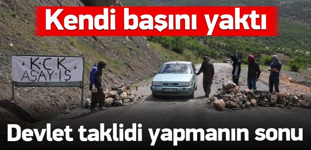 Devlet taklidi yapmanın sonu