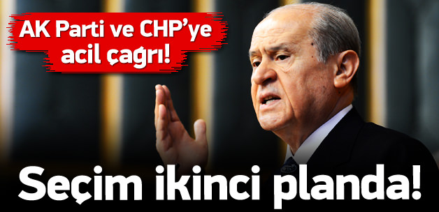 Bahçeli'den Kılıçdaroğlu ve Davutoğlu'na çağrı