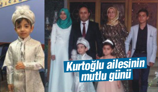 Erdoğan Kurtoğlu, oğlunu sünnet ettirdi