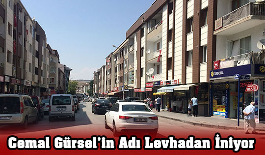 Cemal Gürsel’in adı levhadan iniyor