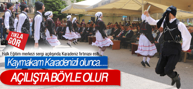 Halk Eğitim merkezi yıl sonu sergi açılışı gerçekleşti