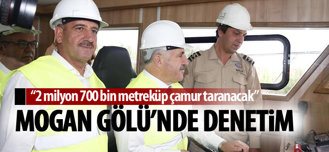 Bakan Arslan'dan Mogan Gölü'nde denetim
