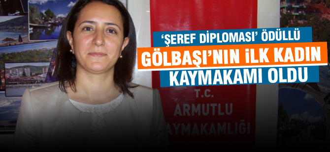Gölbaşı'na kadın eli değecek