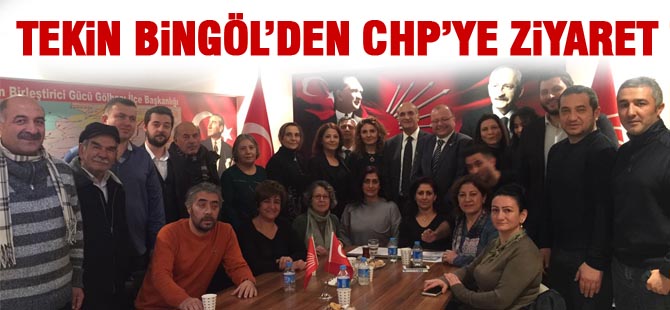 Tekin Bingöl'den CHP Gölbaşı Örgütüne Ziyaret