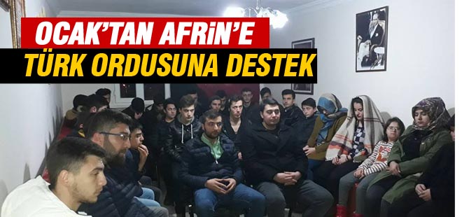 Gölbaşı Ülkü Ocaklarından TSK'ya destek
