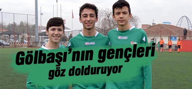 Gölbaşı'nın genç yıldızları göz dolduruyor
