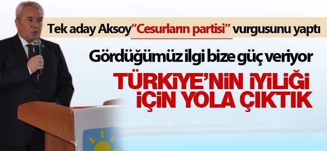 Mahmut Aksoy; "Türkiye’de ki sorunlar Gölbaşı’nda da var"