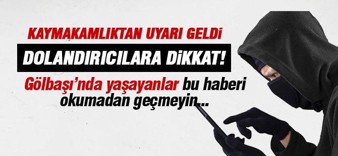 Sizin de başınıza gelebilir...