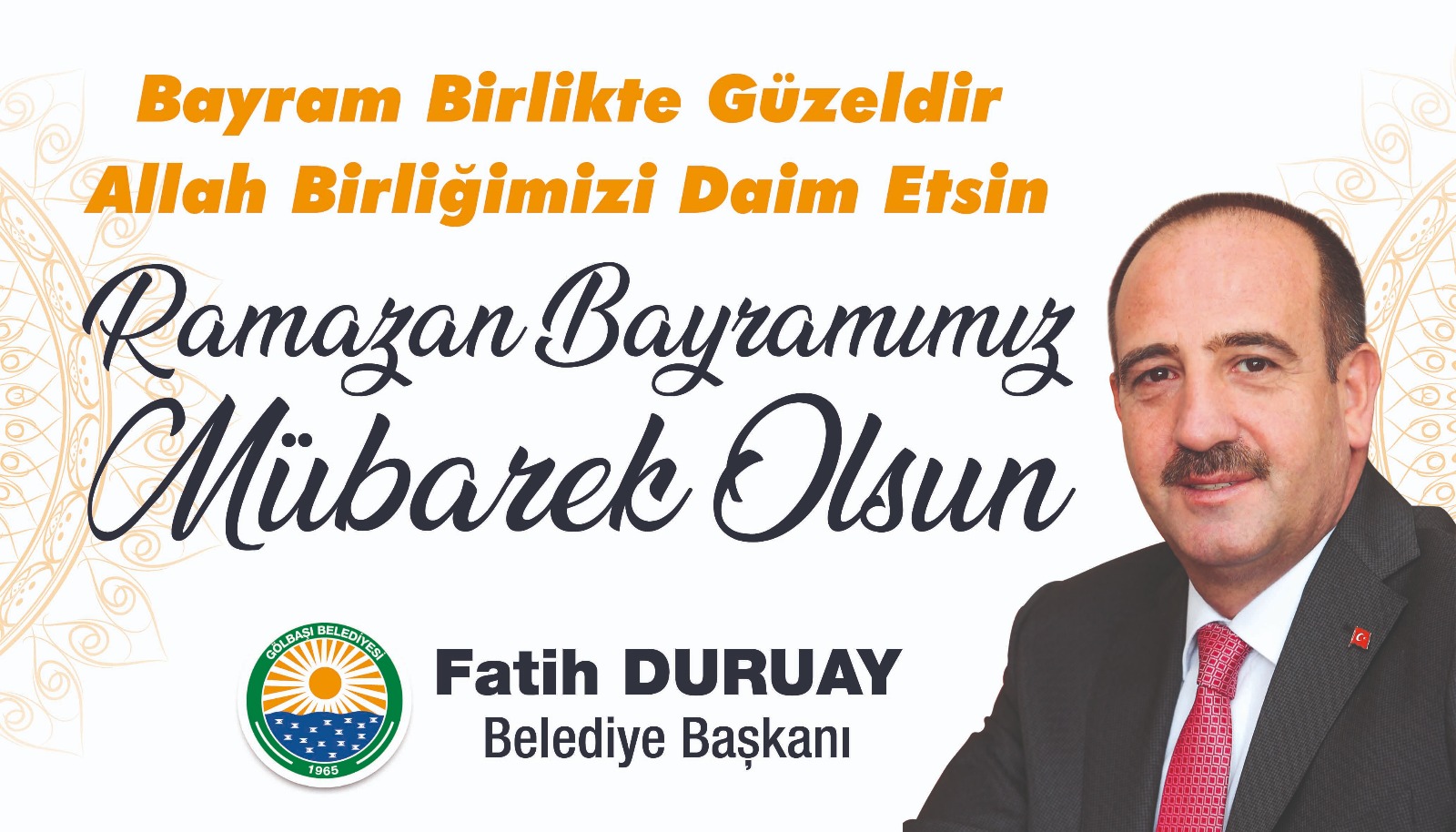 BAŞKAN DURUAY’DAN RAMAZAN BAYRAMI MESAJI
