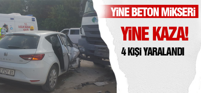 Gölbaşı’nda trafik kazası: 4 yaralı