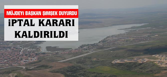 BAŞKAN ŞİMŞEK'TEN 1/50000 ÖLÇEKLİ PLAN MÜJDESİ