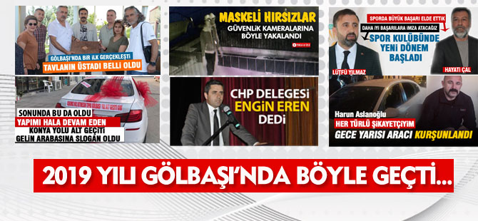 2019 Yılı böyle geçti
