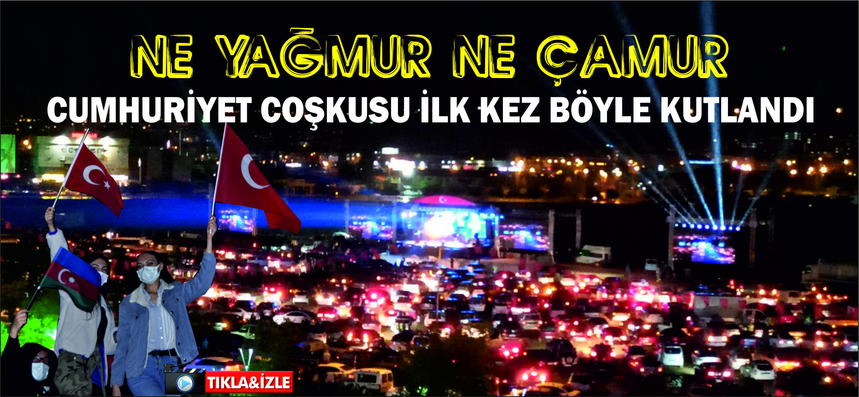Türkiye’de ilk kez Cumhuriyet coşkusu böyle kutlandı