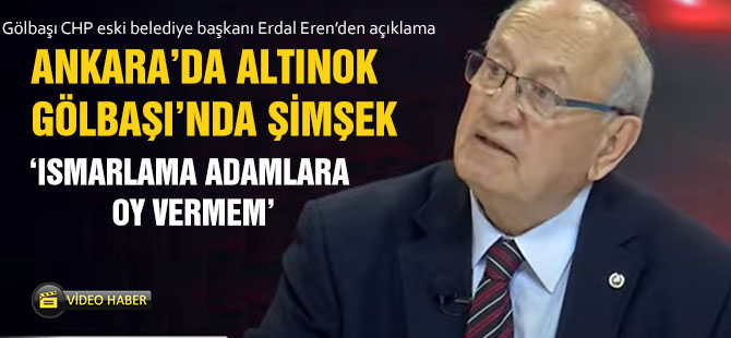 Erdal Eren ; ‘Ramazan Şimşek ile yürüyeceğim’